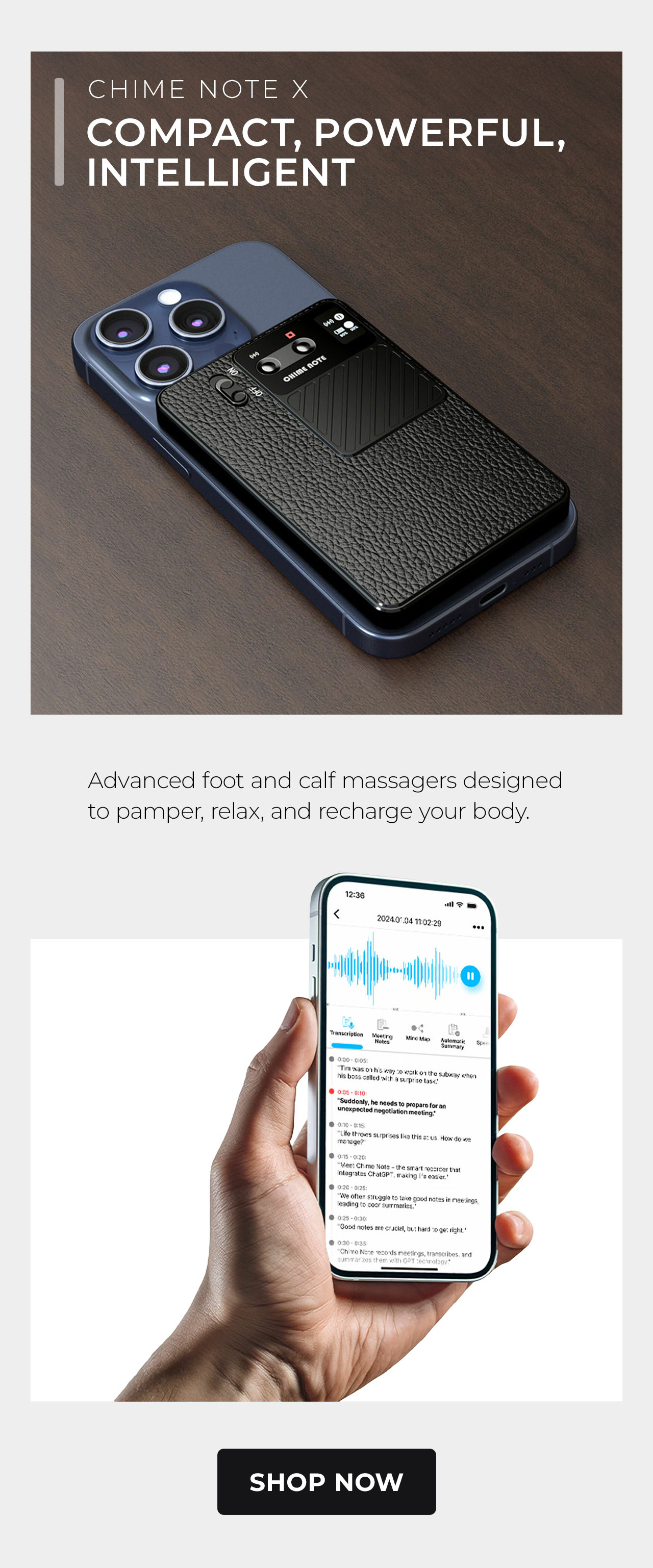 Chime Note X Translator