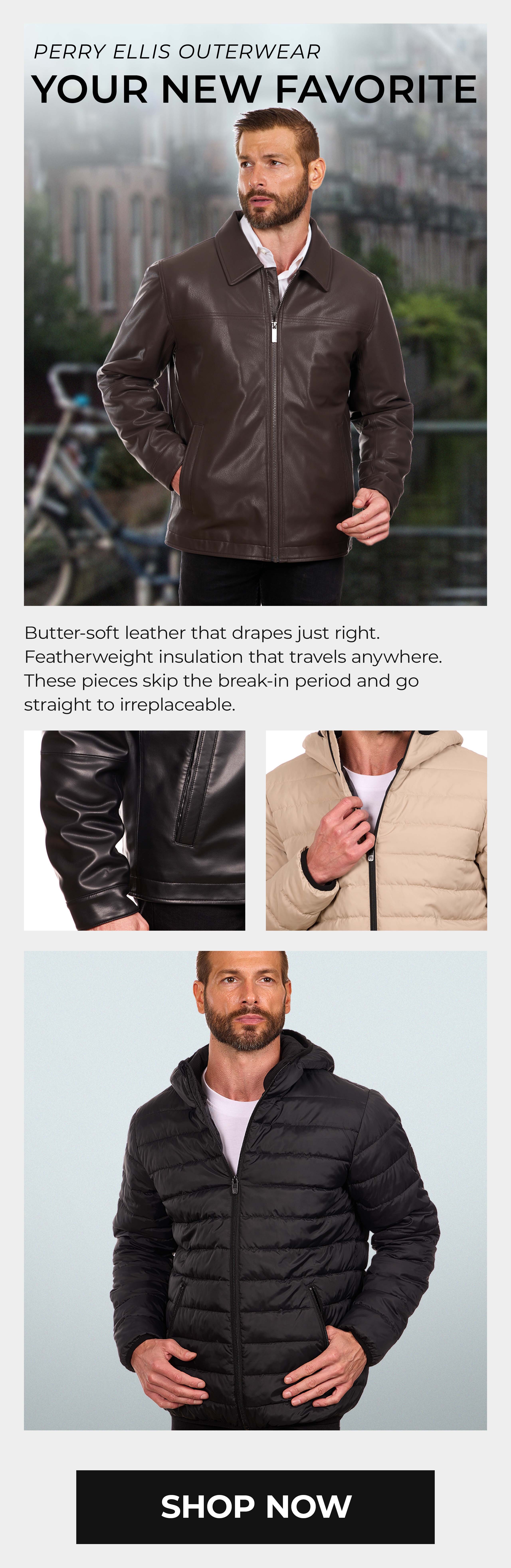 Perry Ellis Outerwear
