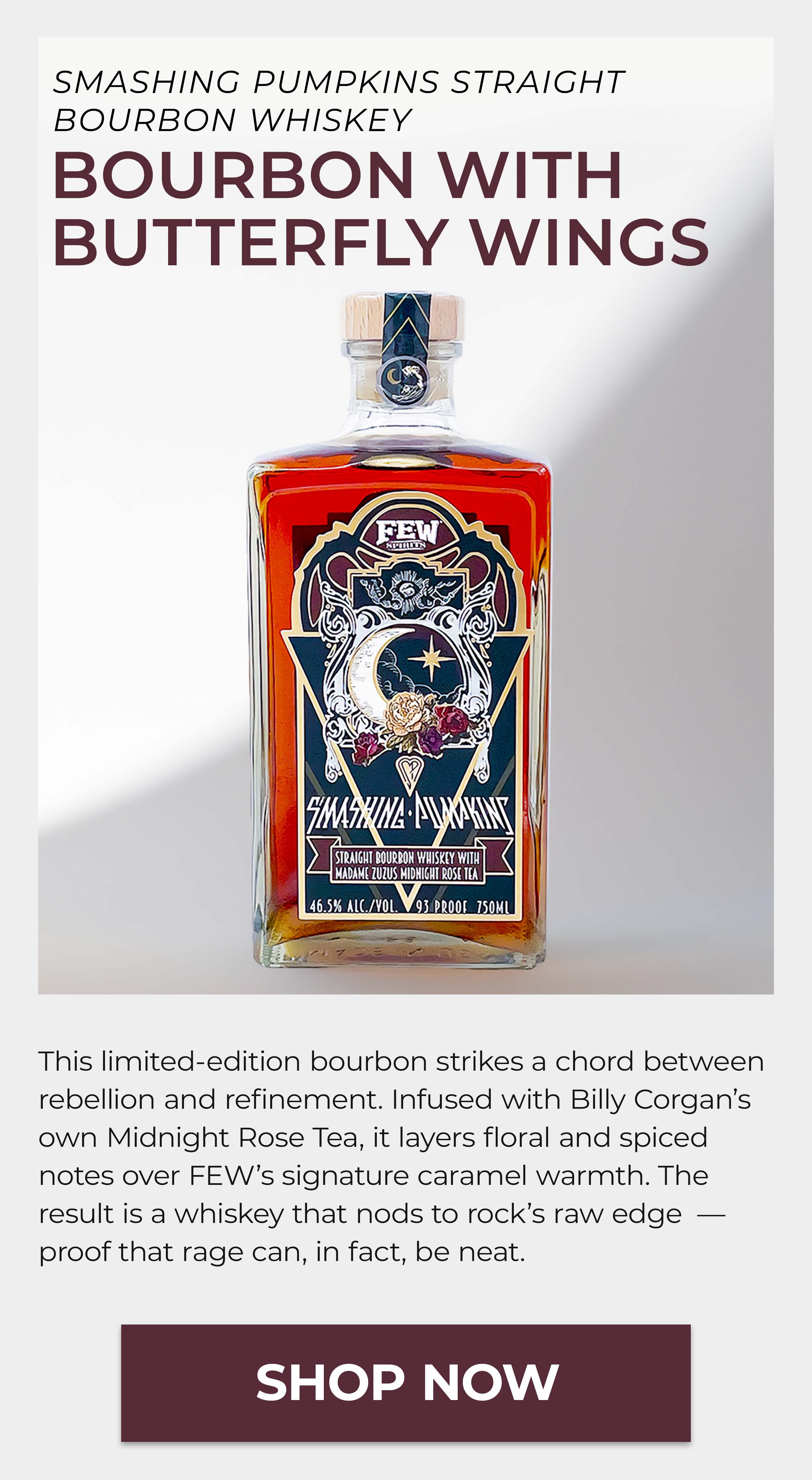 Smashing Pumpkins Straight Bourbon Whiskey