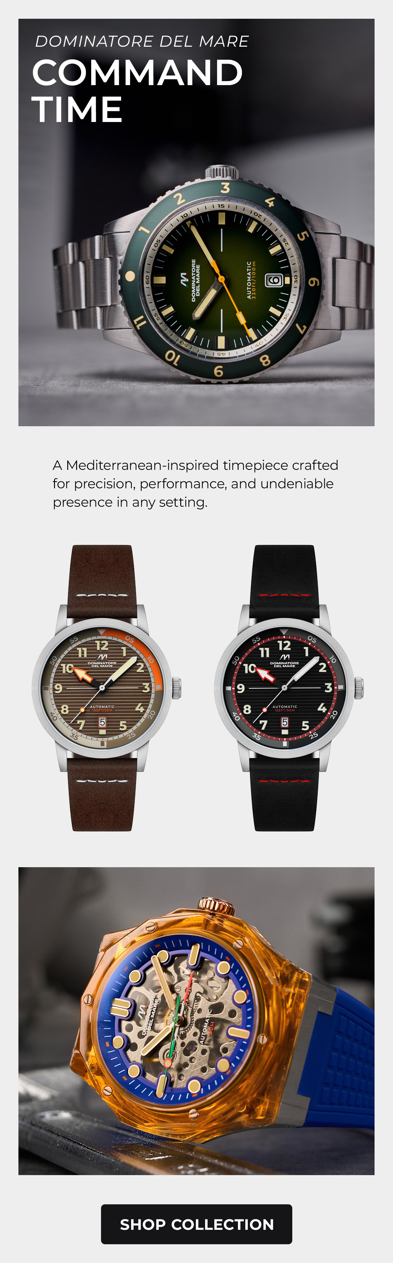 Dominatore Del Mare Watches