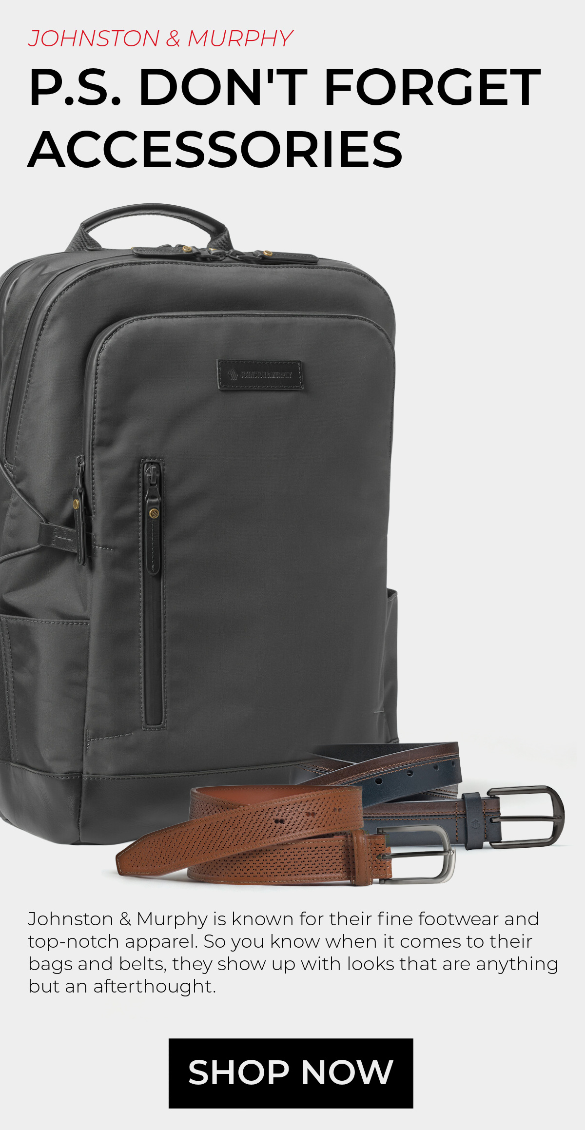 Johnston & Murphy Aceesories