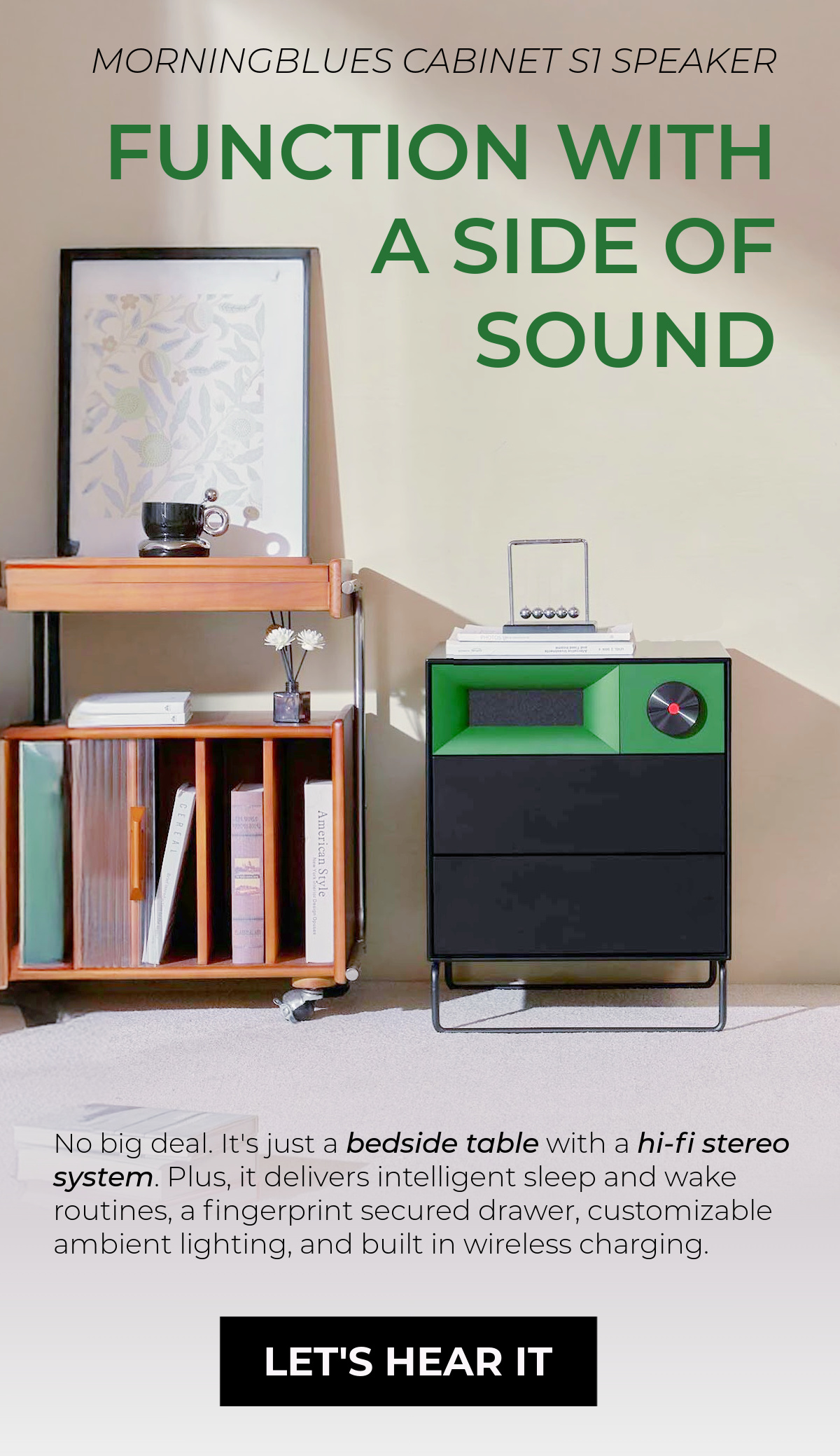 MorningBlues Cabinet S1 Speaker