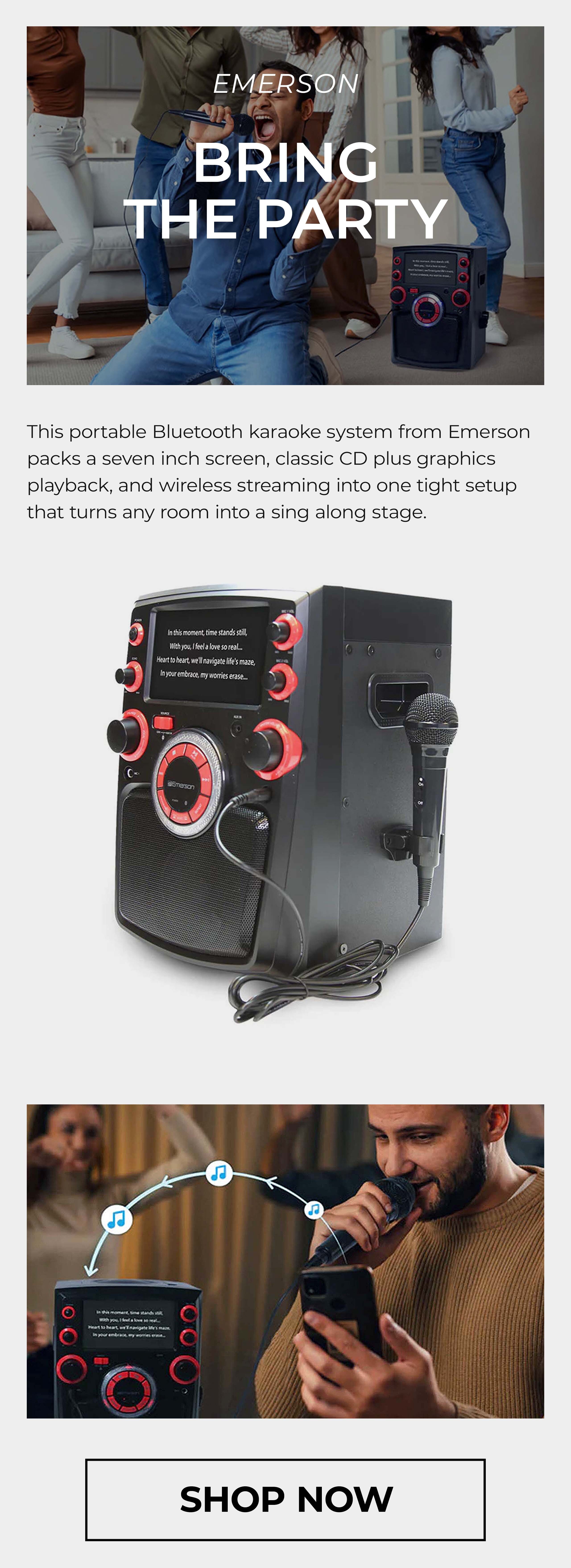 Emerson Karaoke Machine