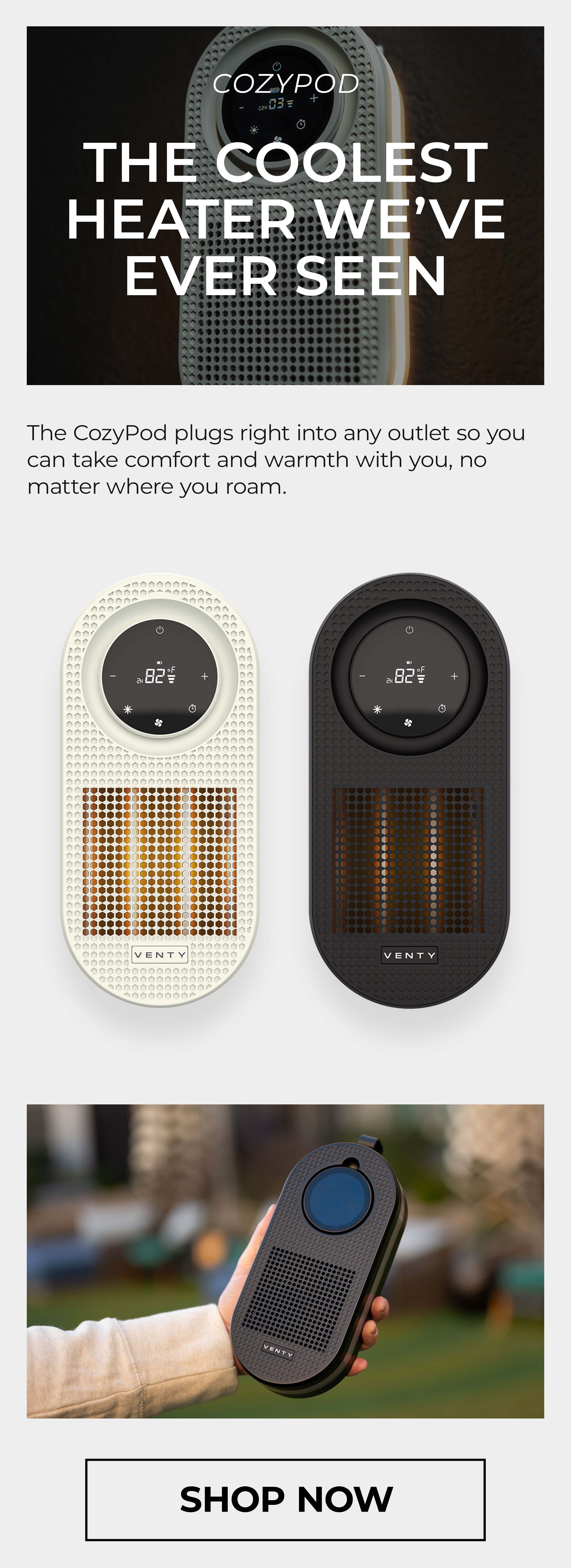 Cozypod Wall Outlet Heater