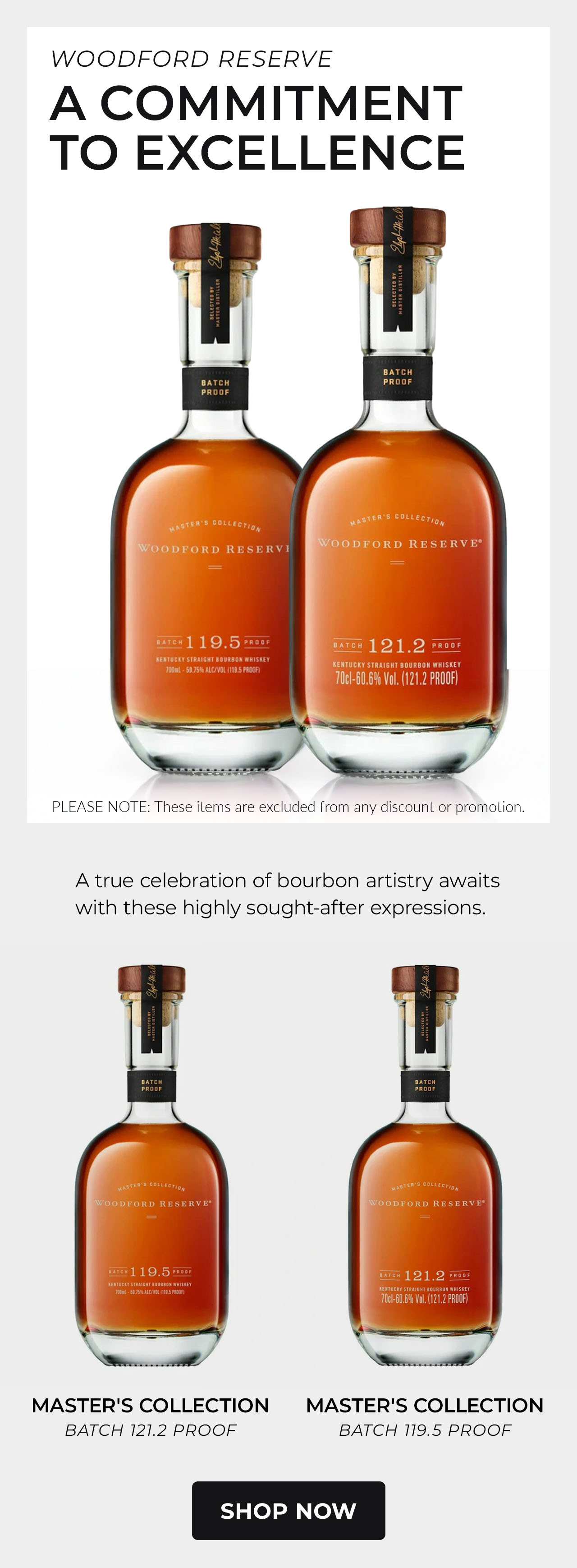 Woodford Reserve Masters Collection