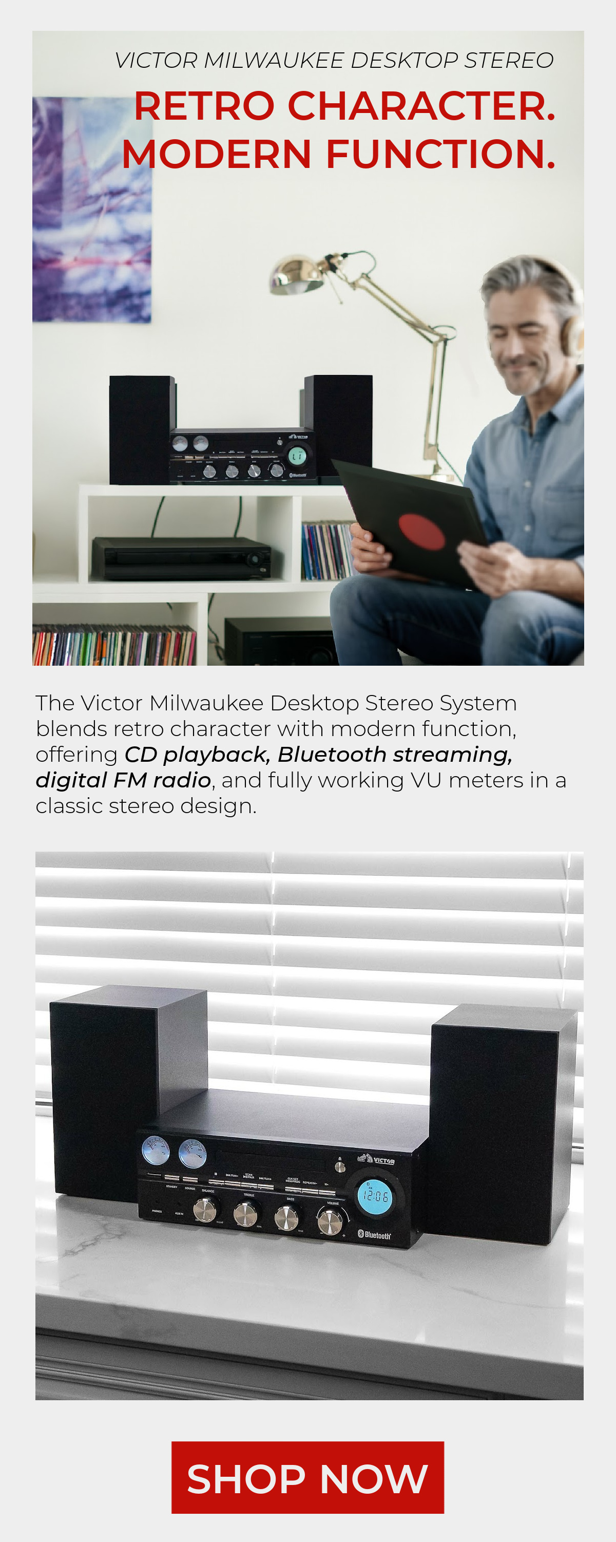 Victor Milwaukee Stereo System