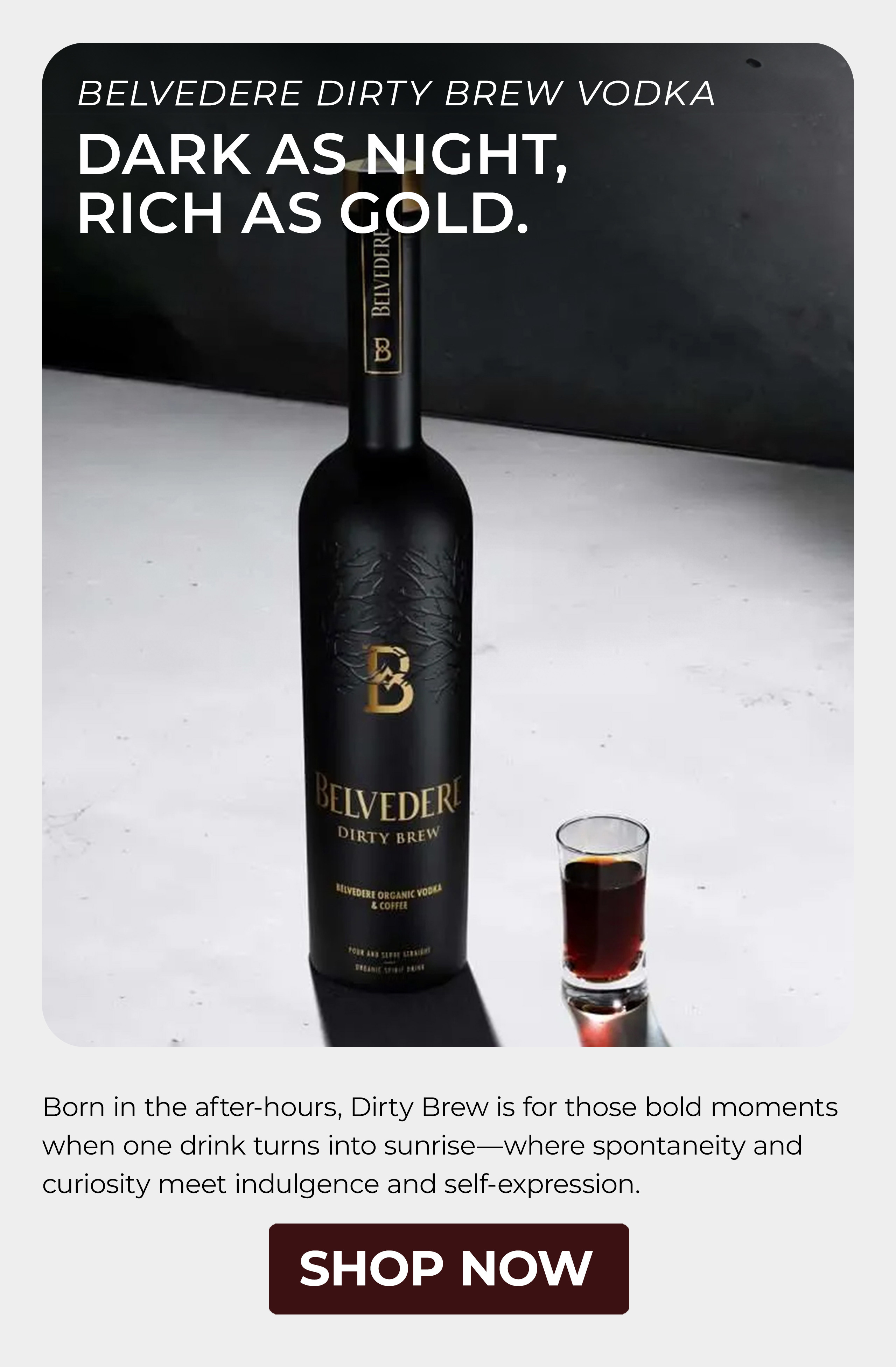 Belvedere Dirty Brew Vodka