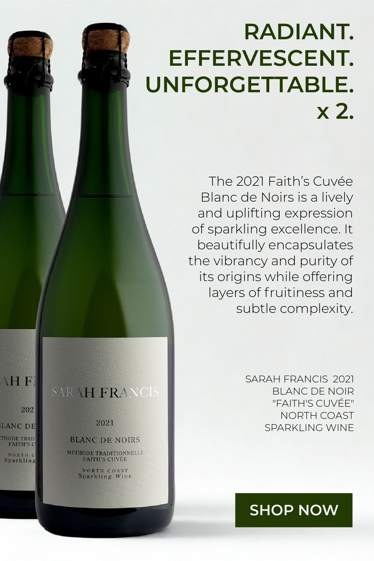 Sarah Francis Sparkling Wine