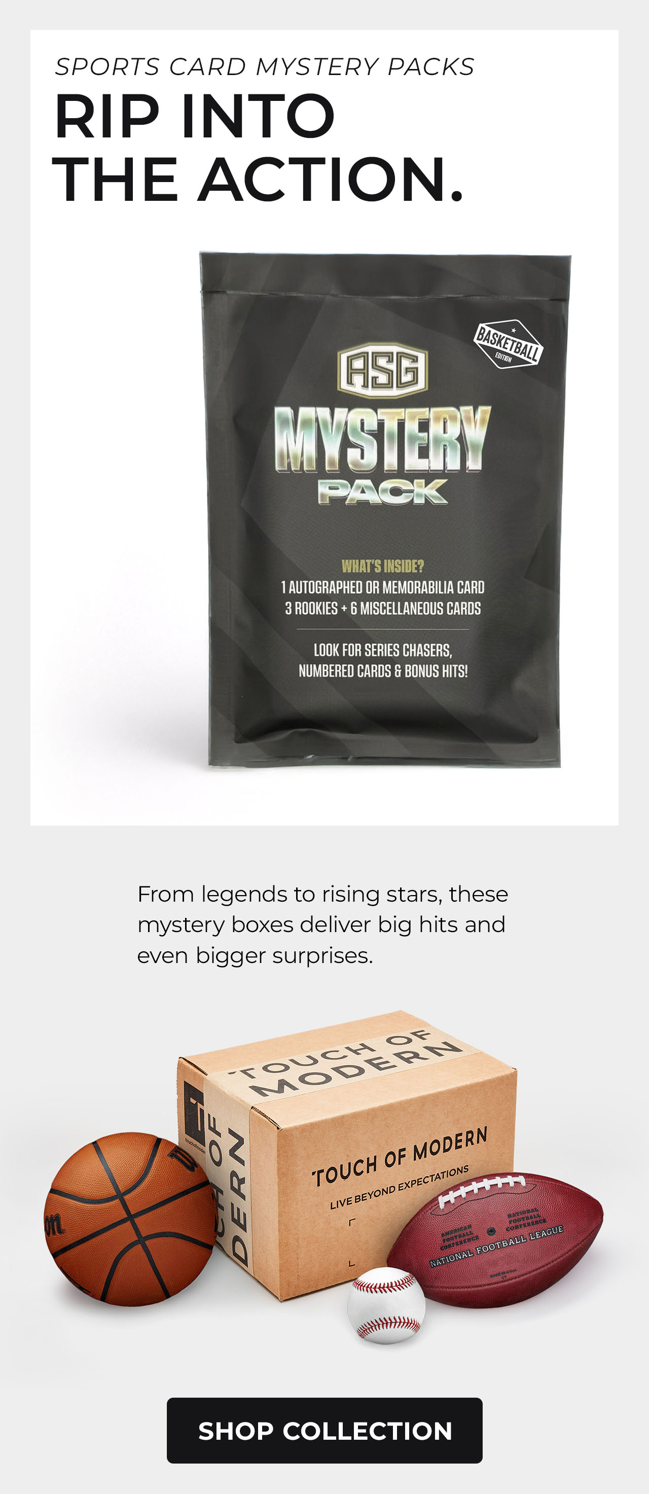 ASG Sport Card Mystery Packs