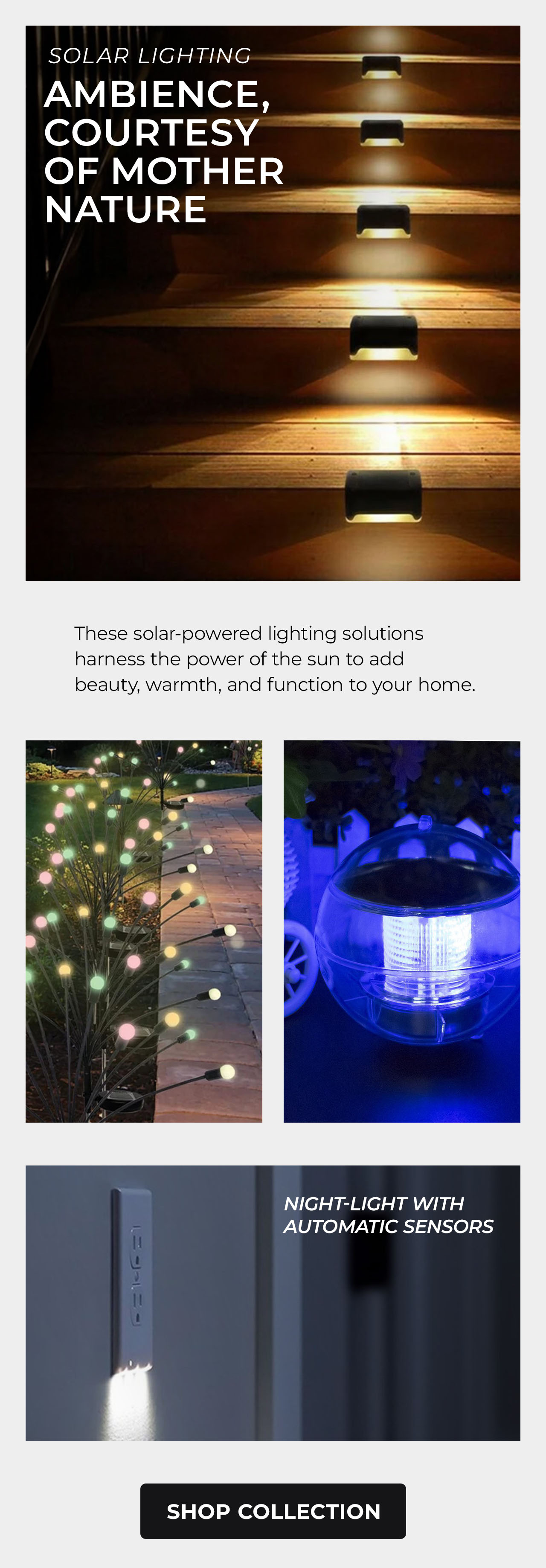 Solar Outdoor Lighting
