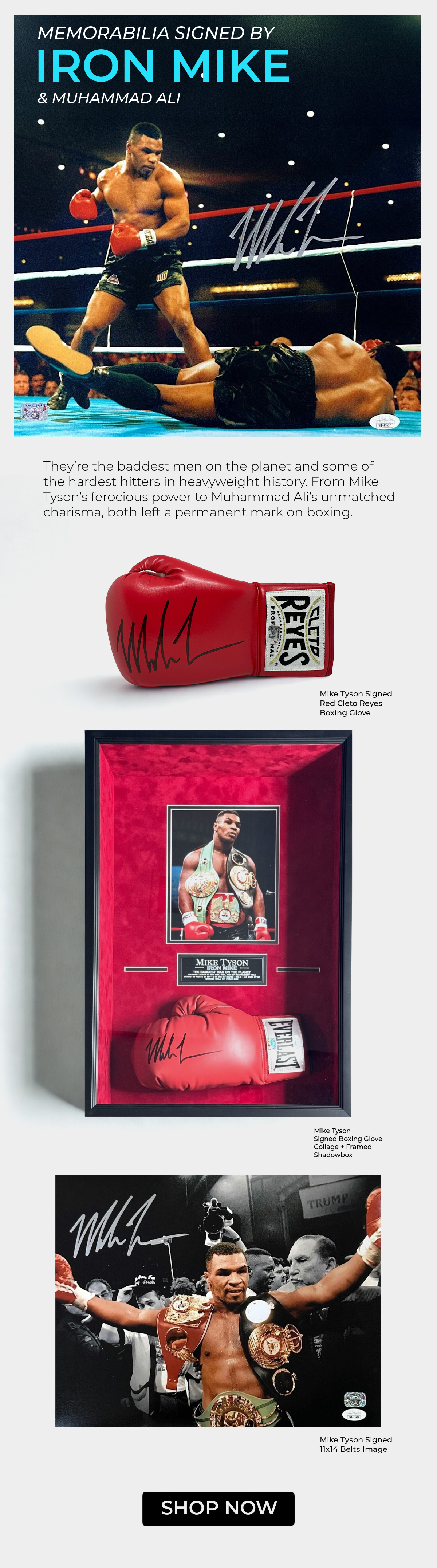 Mike Tyson Memorabilia