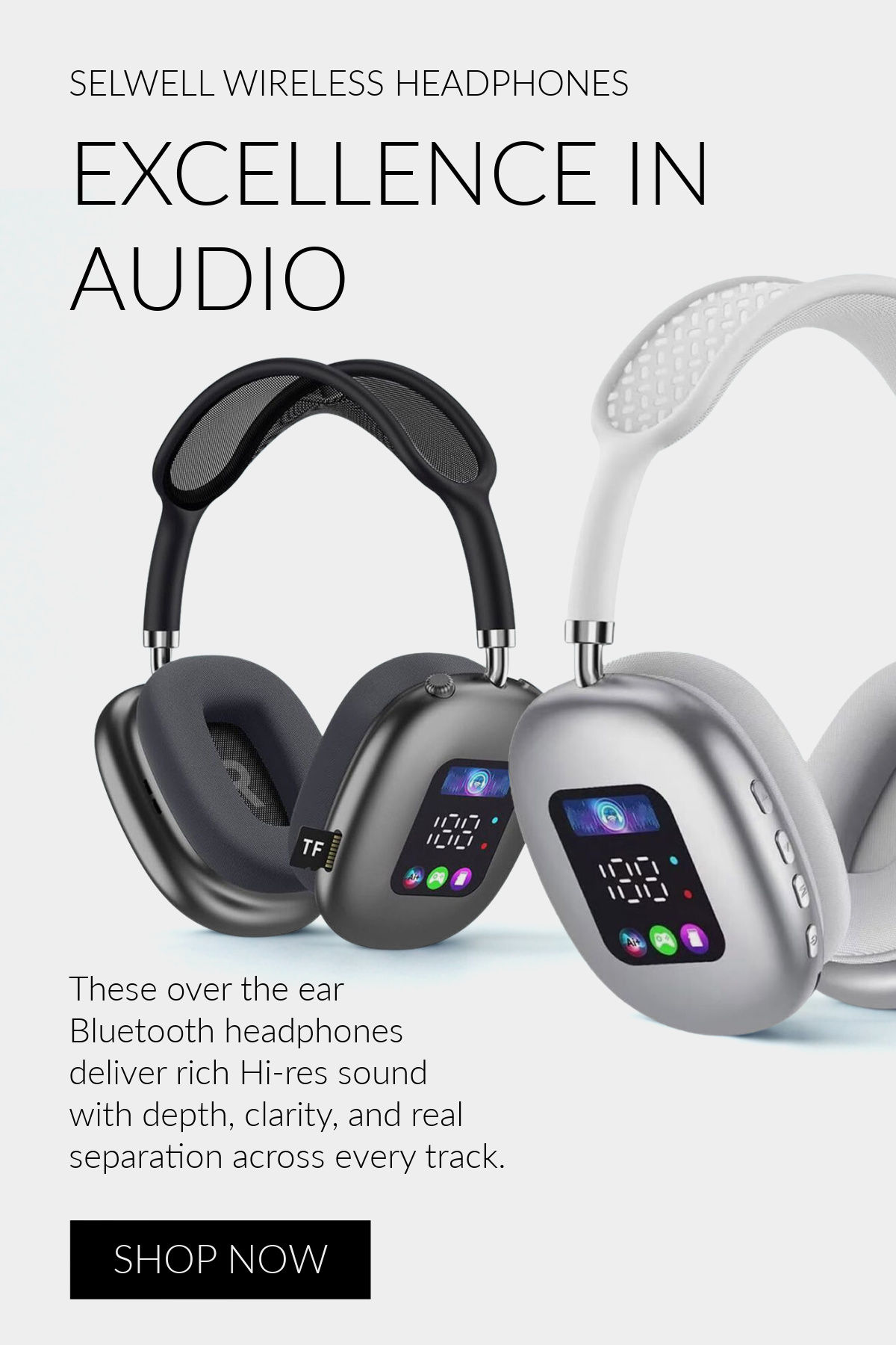 Selwell Wireless Headphones