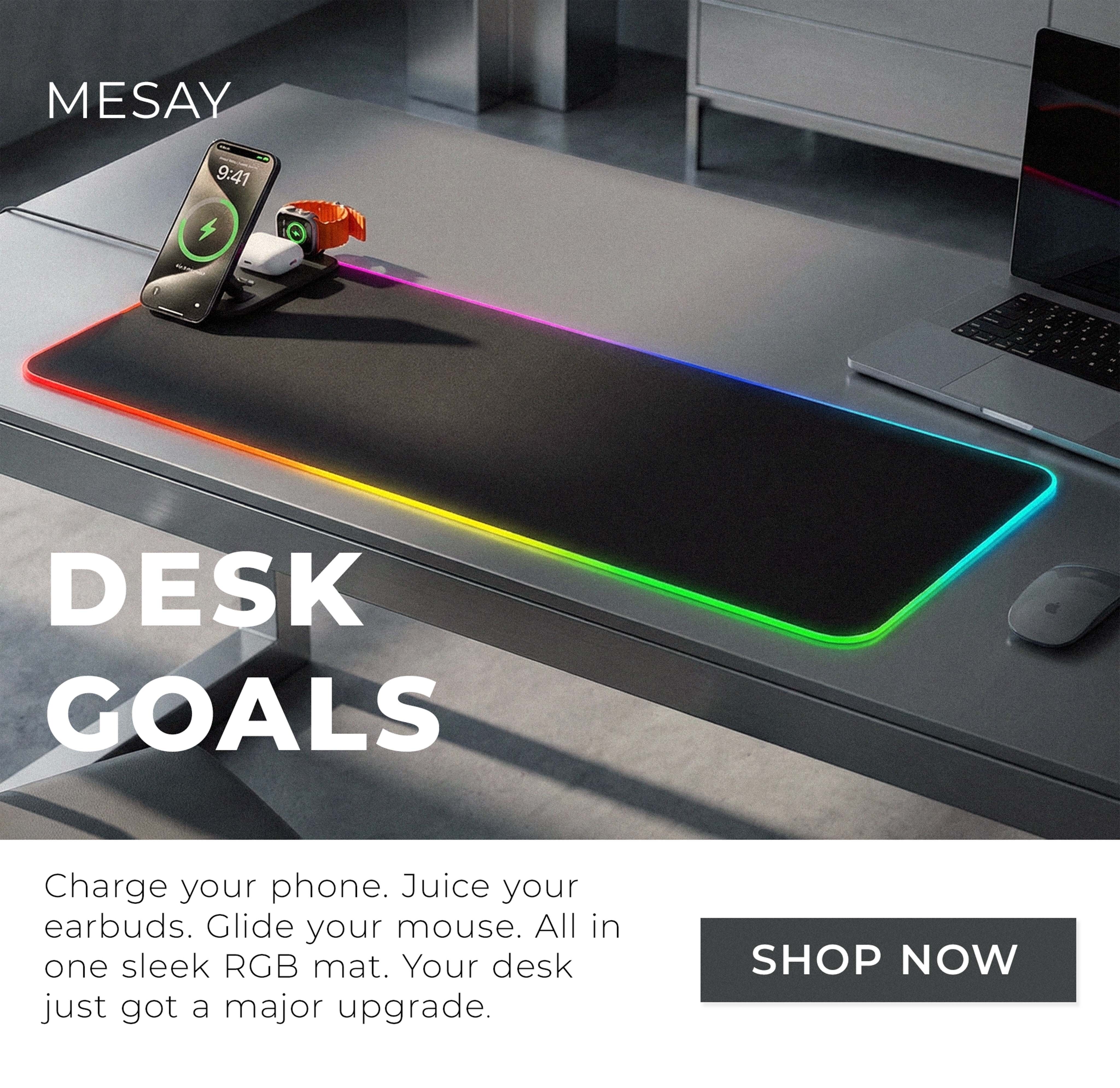 Desk Pad & Charger
