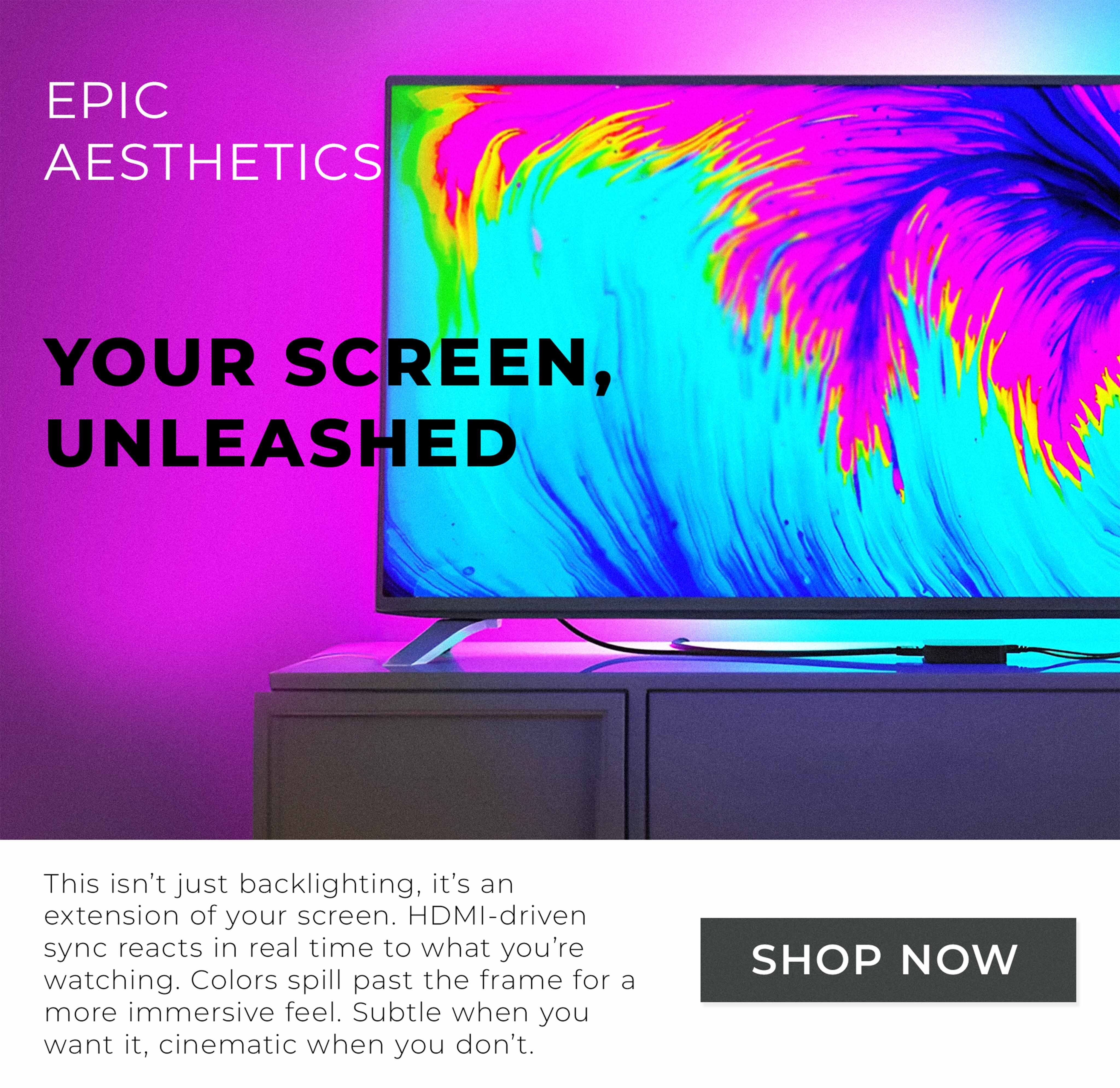 Epic Aesthetics TV Backlight