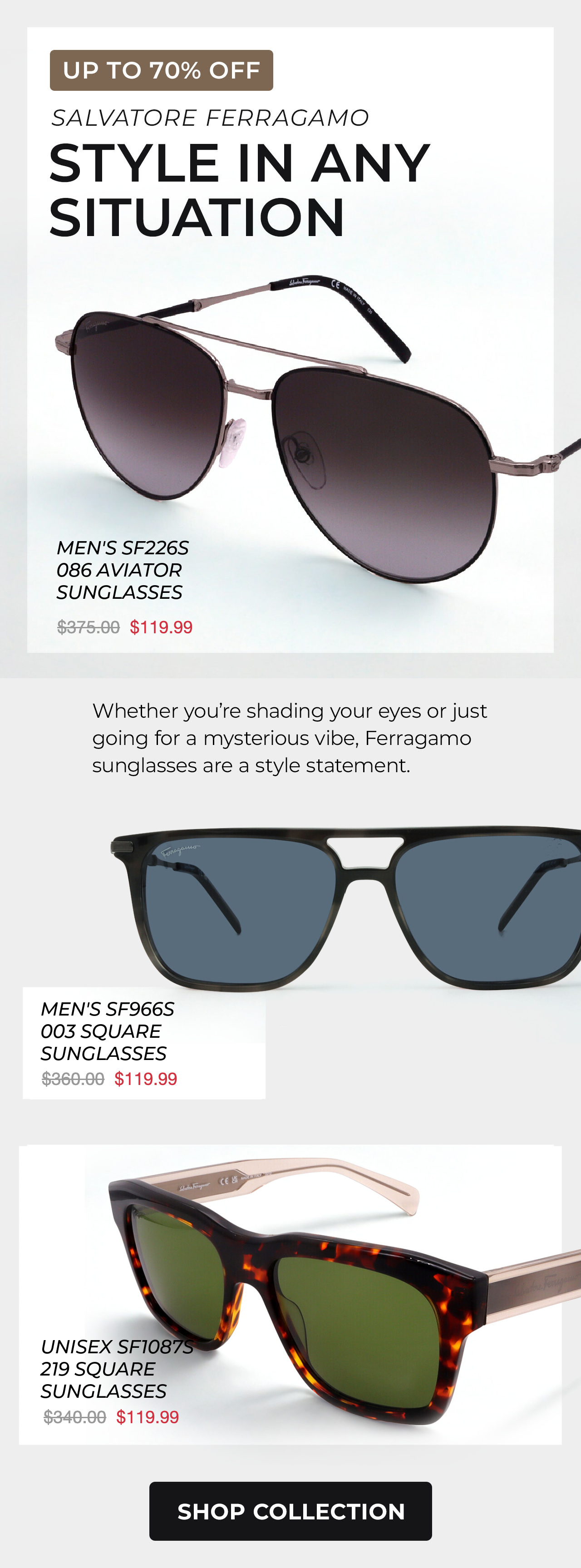 Ferragamo Sunglasses