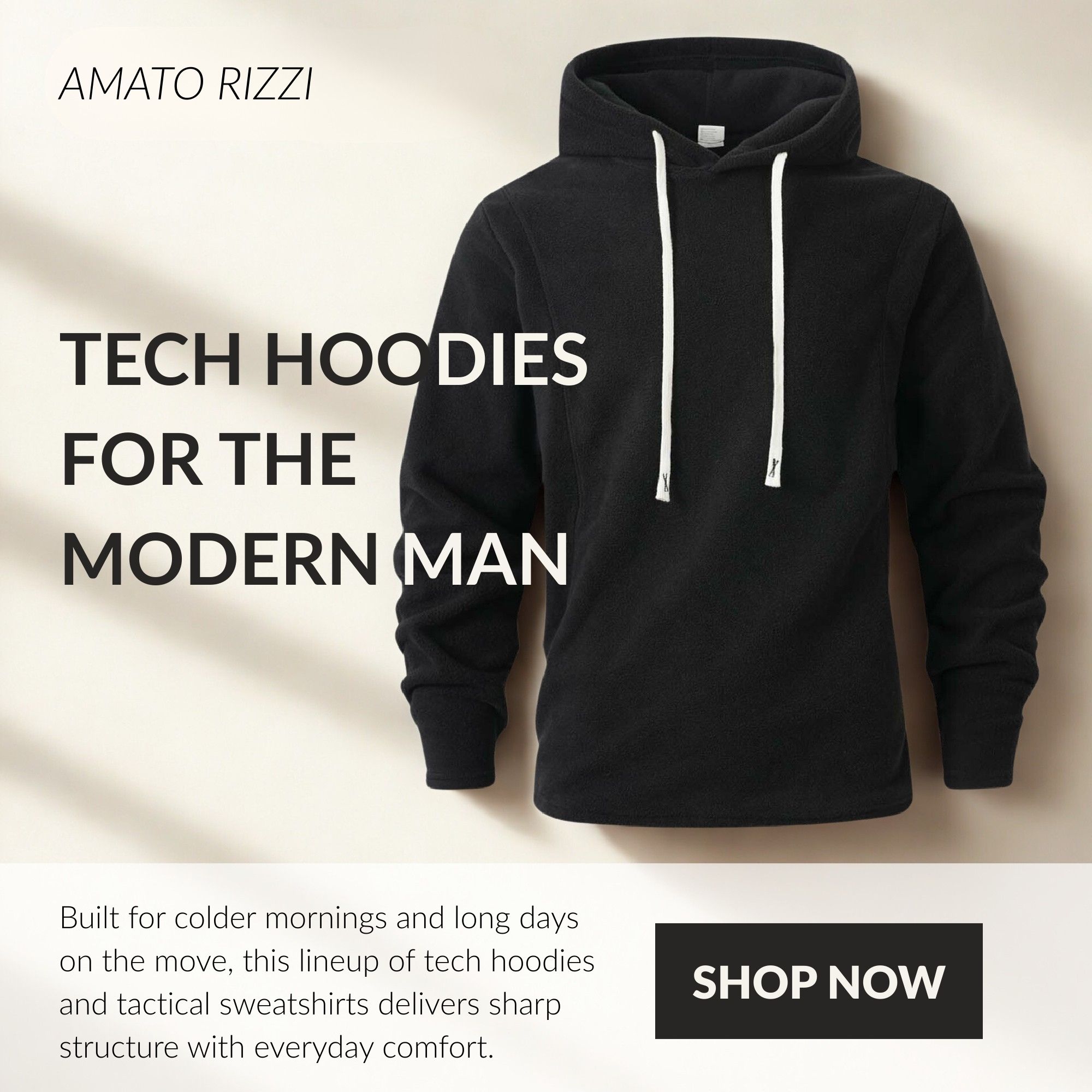 Amato Rizzi Tech Hoodies