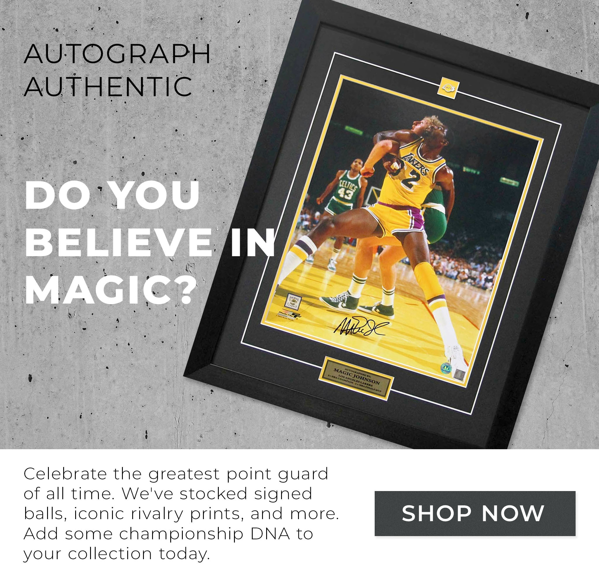 Magic Johnson Memorabilia
