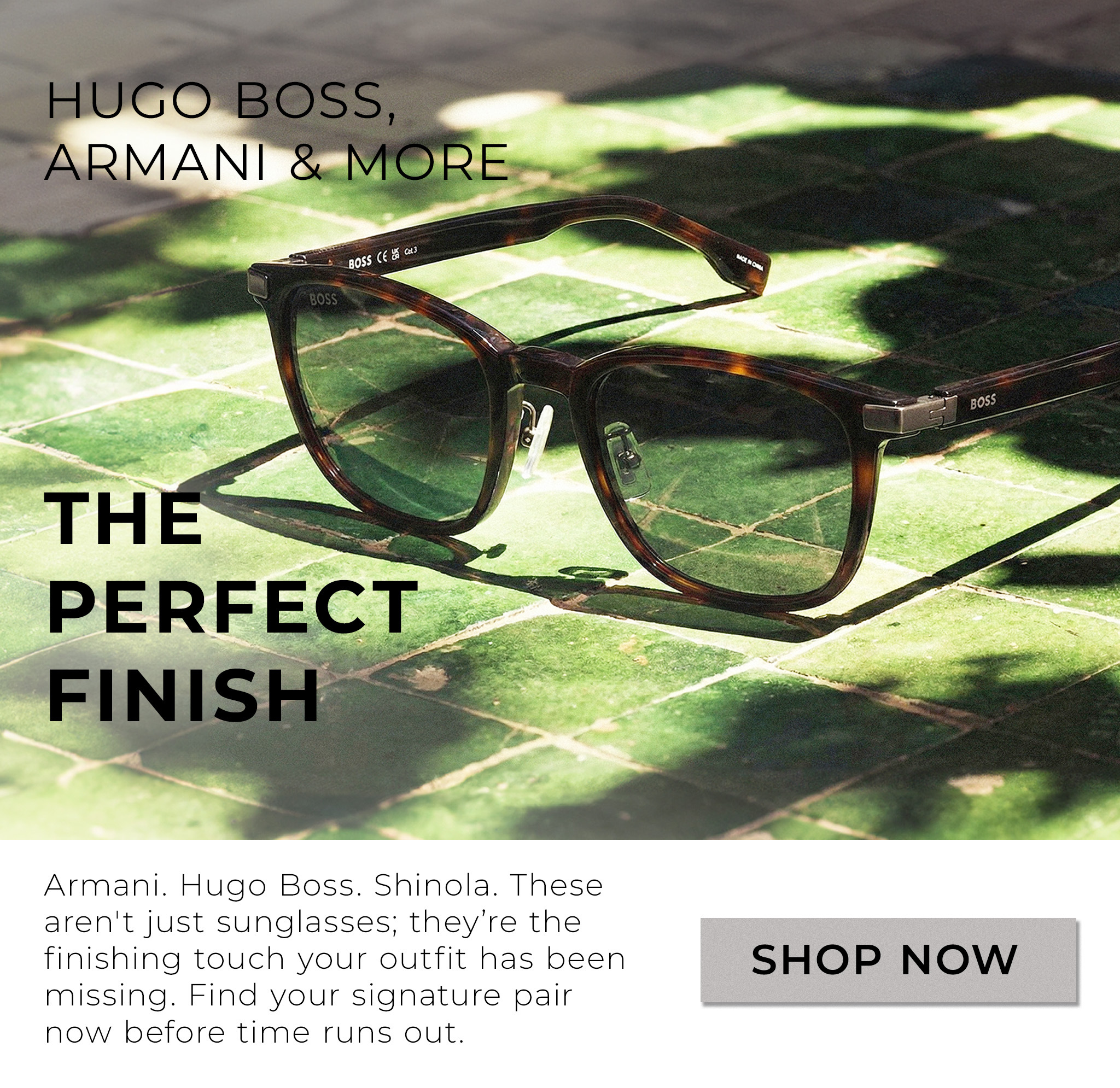 Hugo Boss, Armani, & More