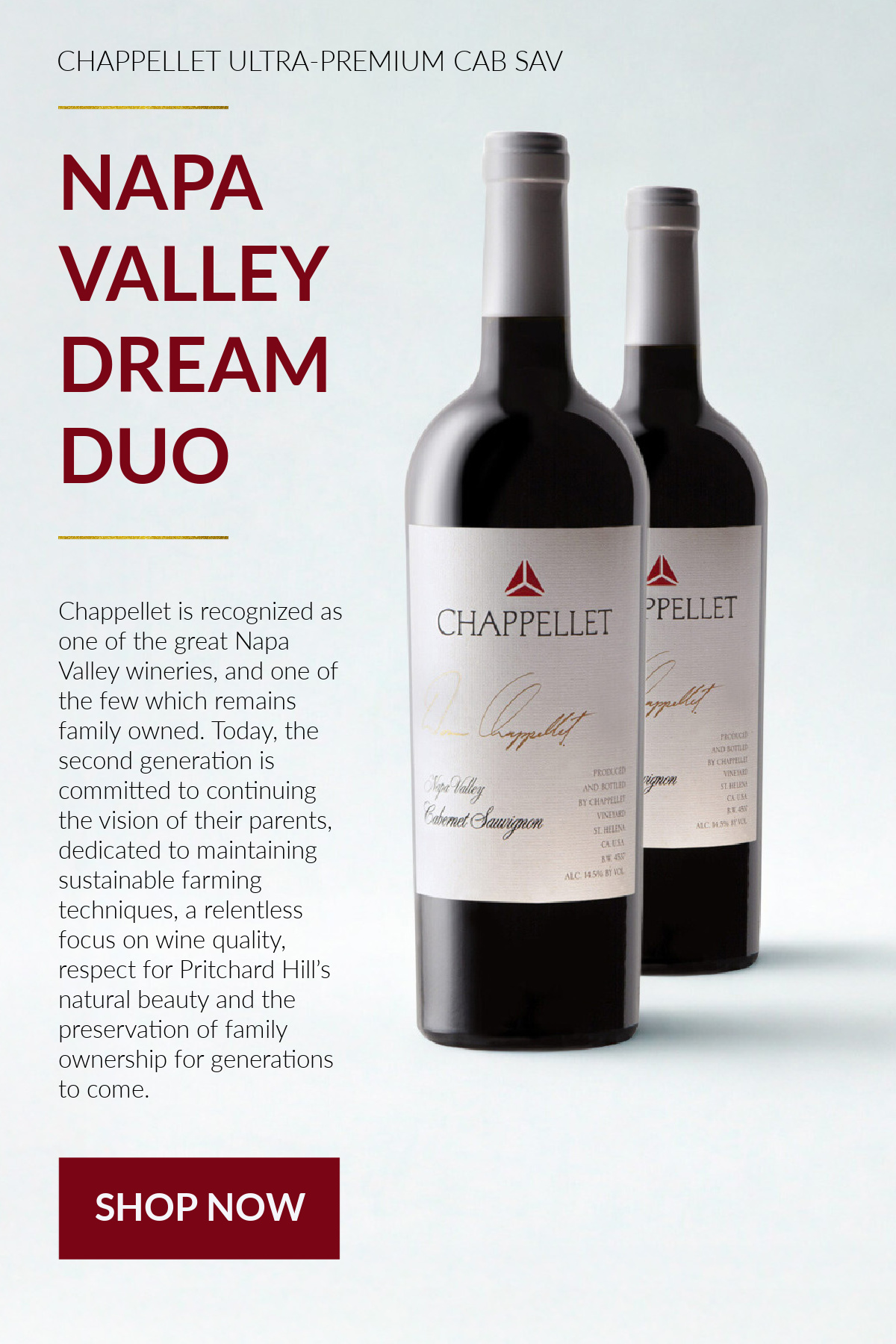 Chappellet Napa Cab Sav