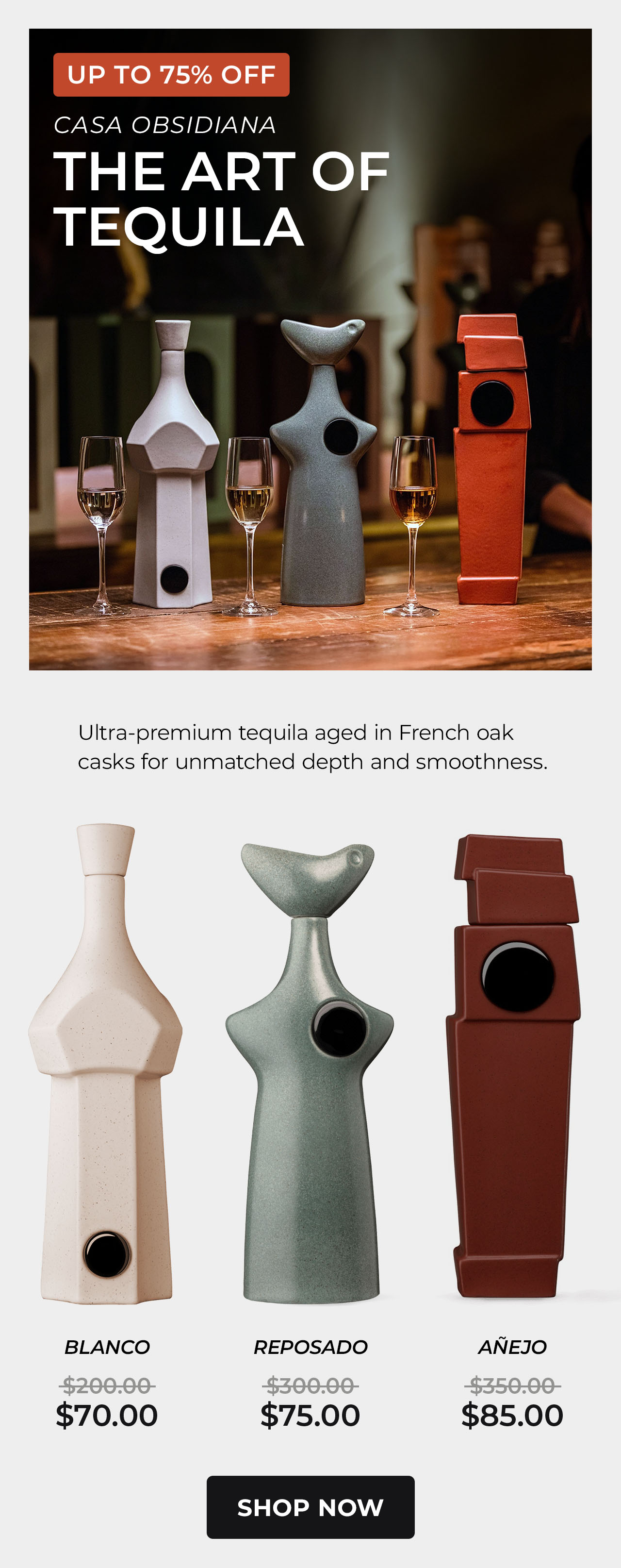 CASA OBSIDIANA TEQUILA