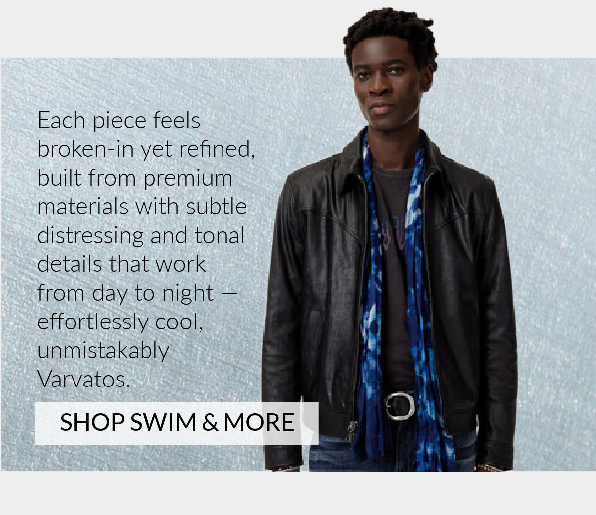 John Varvatos Scarves, Swim, & More