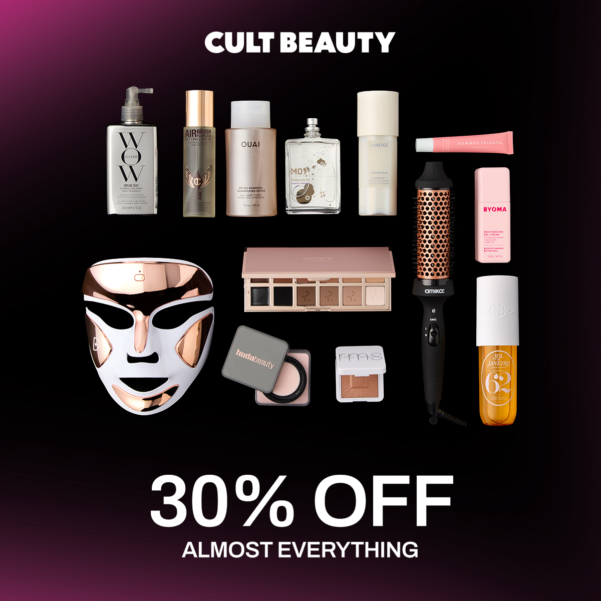 30% OFF ALMOST EVERYTHING