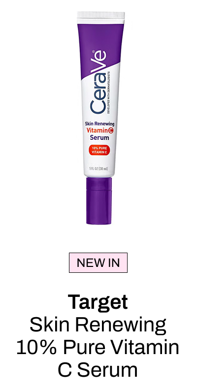 CeraVe Skin Renewing 10% Pure Vitamin C Serum with Ceramides for Brighter & Smoother Skin