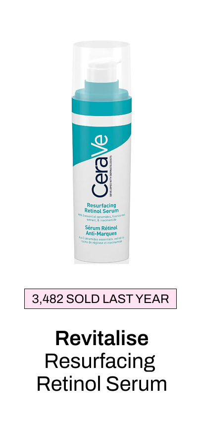 CeraVe Resurfacing Retinol Serum with Ceramides and Niacinamide for Blemish-Prone Skin