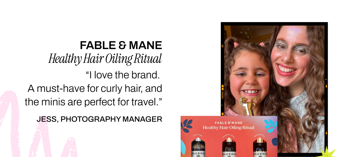 FABLE & MANE HEALTHY HAIR OILING RITUAL