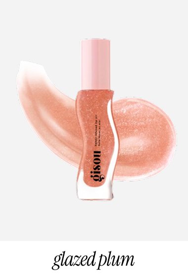 Gisou Honey Infused Lip Oil in 'Glazed Plum'