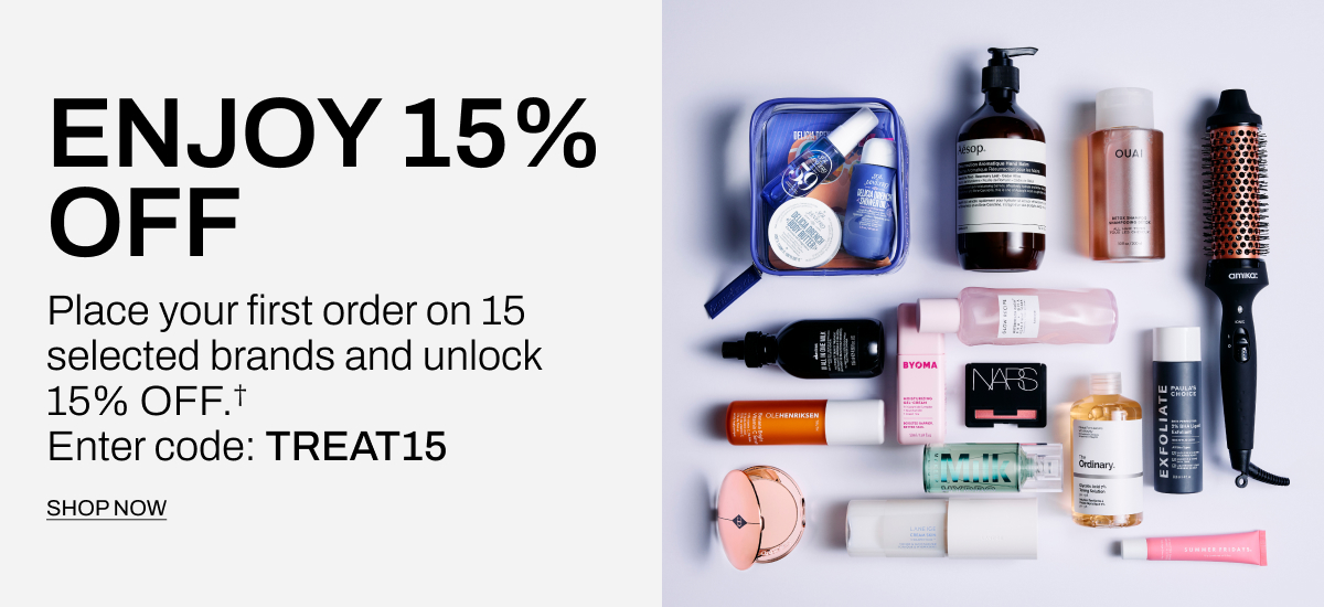 ENJOY 15% OFF
