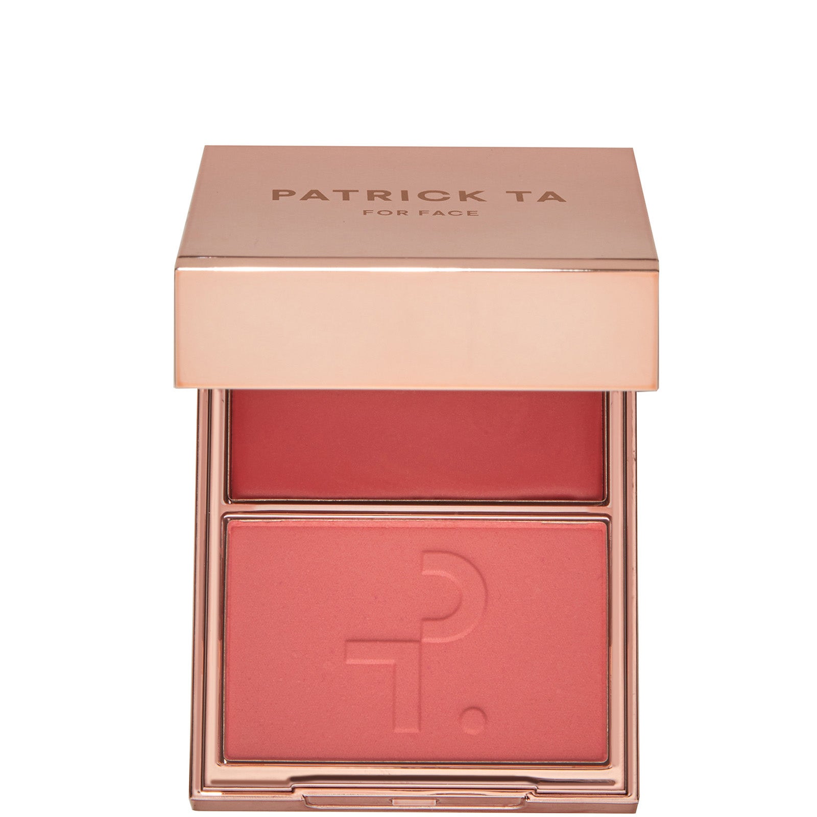PATRICK TA Major Headlines Double-Take Cream and Powder Blush Duo (Various Shades)