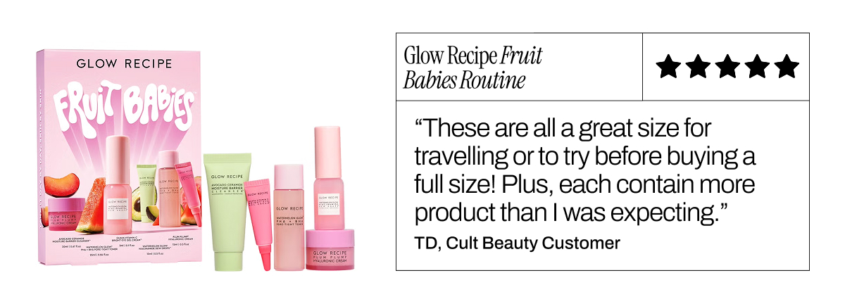 Glow Recipe Fruit Babies Routine