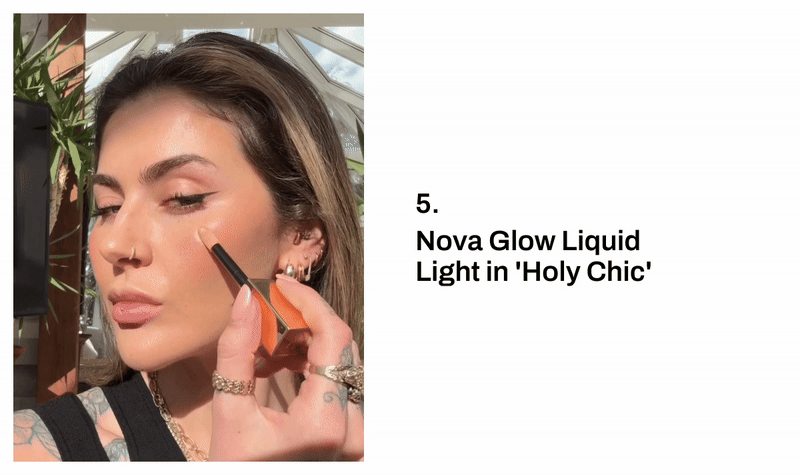 5. Nova Glow Liquid Light in 'Holy Chic'
