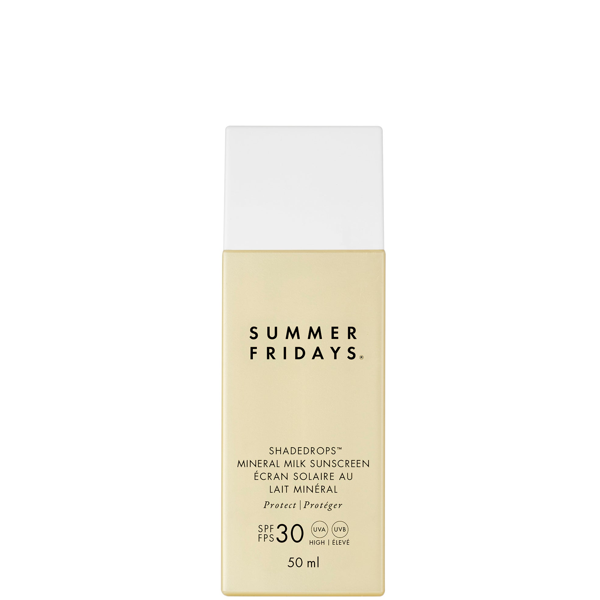 SUMMER FRIDAYS ShadeDrops SPF 30 Mineral Milk Sunscreen