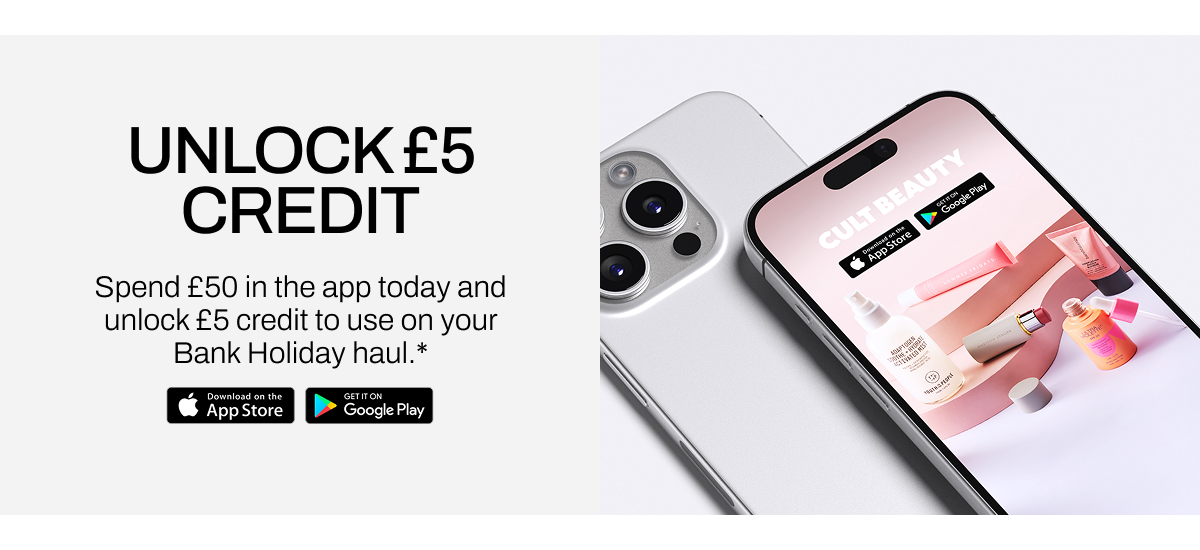UNLOCK £5 CREDIT