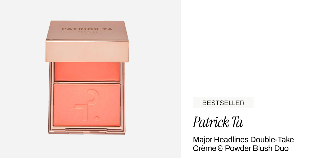 PATRICK TA Major Headlines Double-Take Crème & Powder Blush Duo