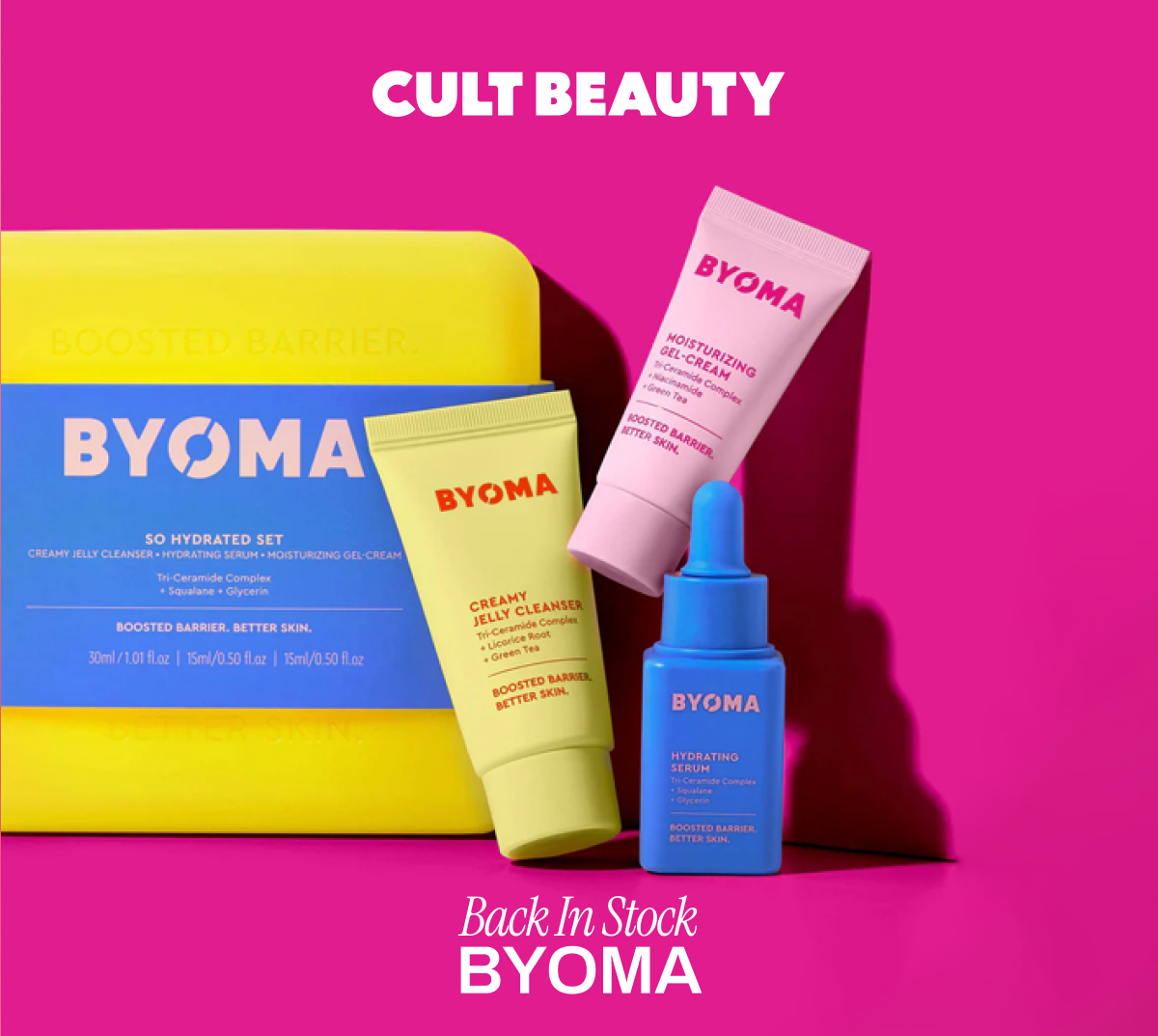 BACK IN STOCK BYOMA