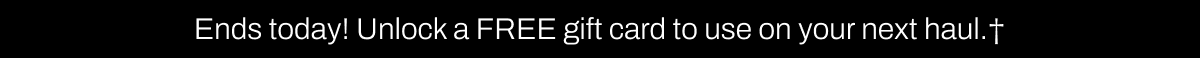 Unlock a FREE gift card