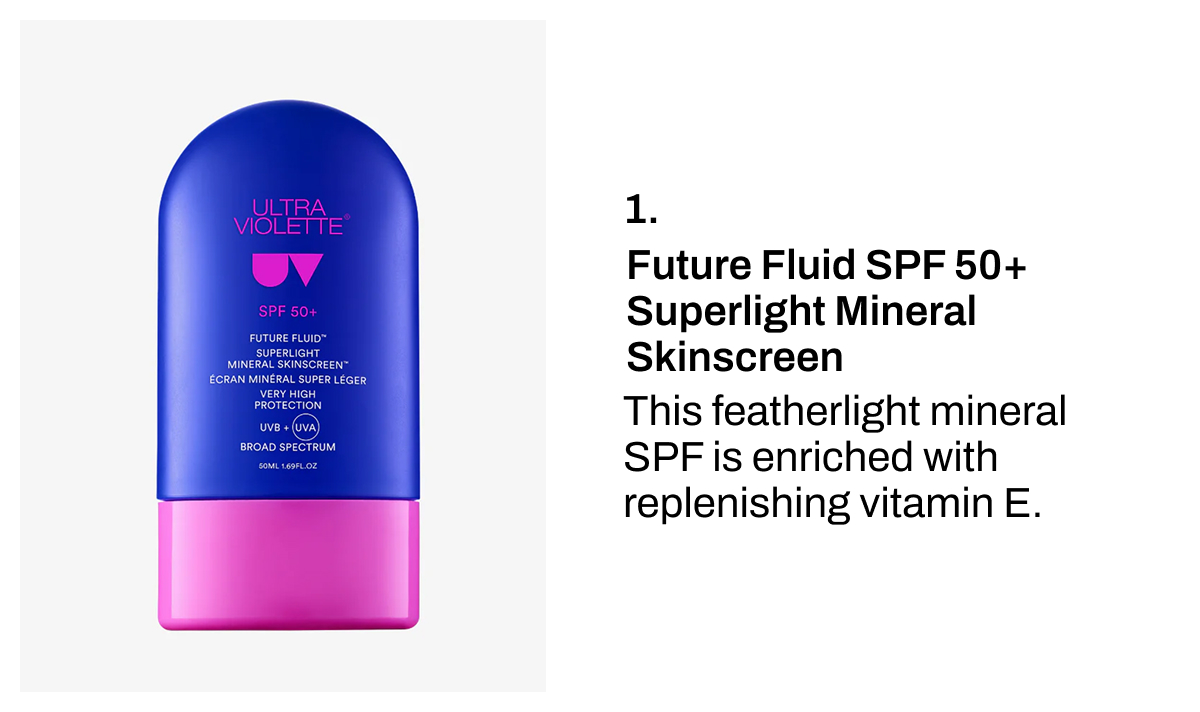 Future Fluid SPF 50+ Superlight Mineral SKINSCREEN™