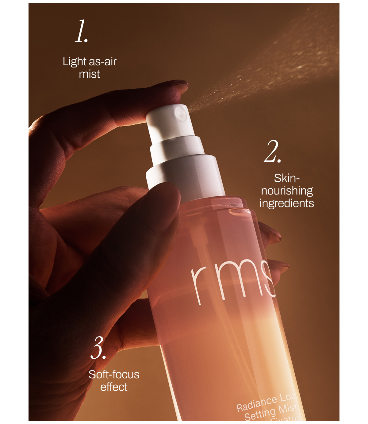 RMS BEAUTY RADIANCE LOCK SETTING MIST