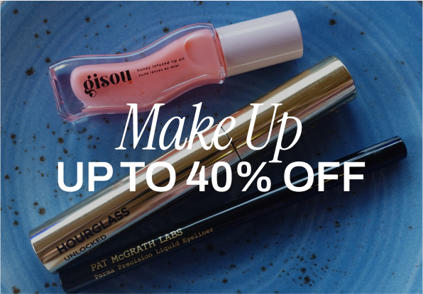 up to 40% off make up