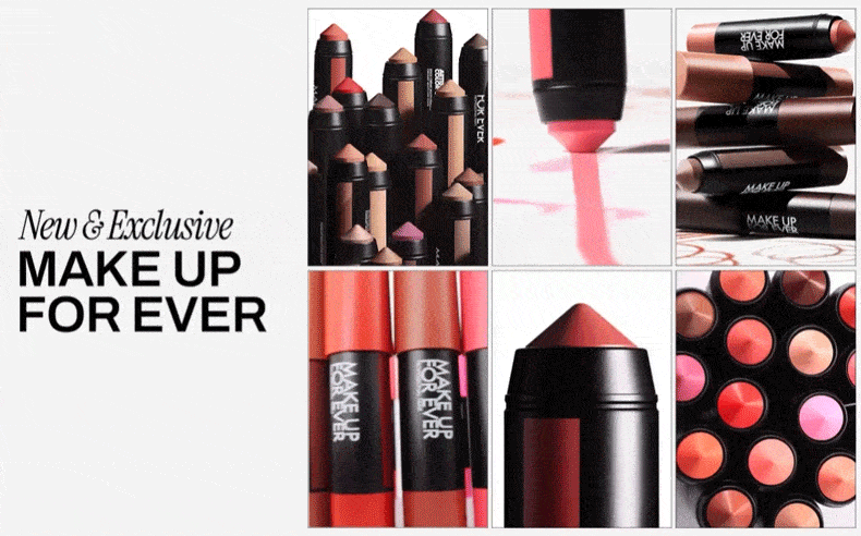 NEW & EXCLUSIVE MAKE UP FOR EVER