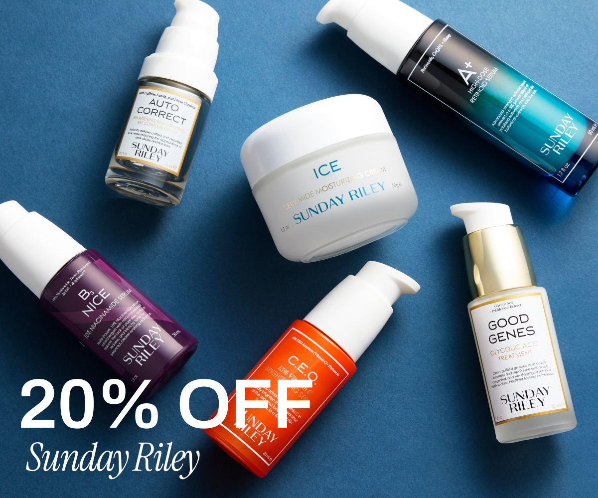 20% OFF SUNDAY RILEY