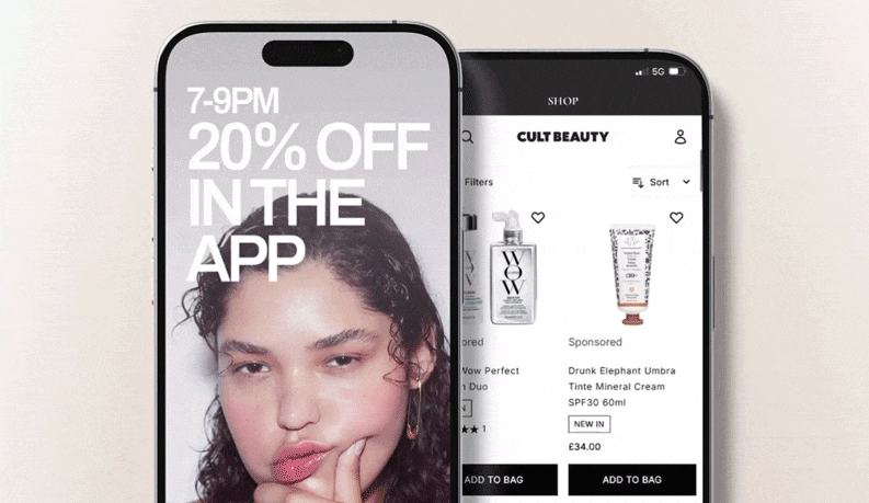 20% OFF IN THE APP