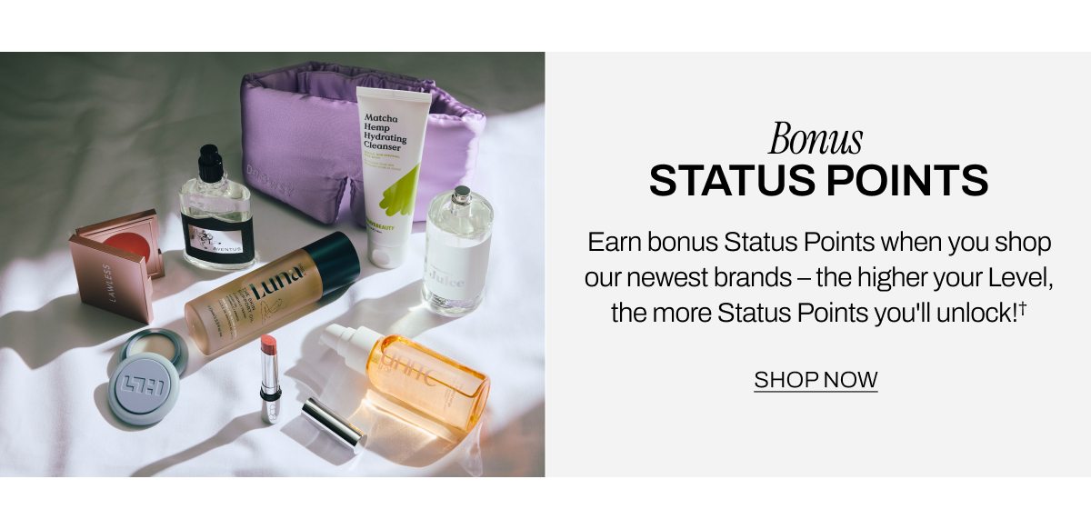 BONUS STATUS POINTS
