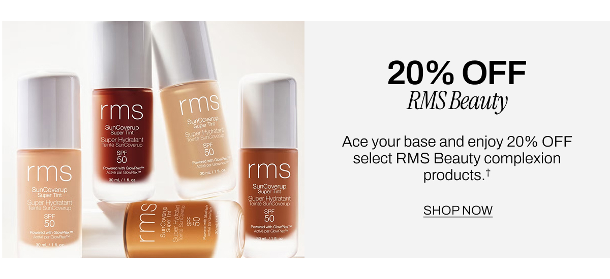 20% OFF RMS BEAUTY