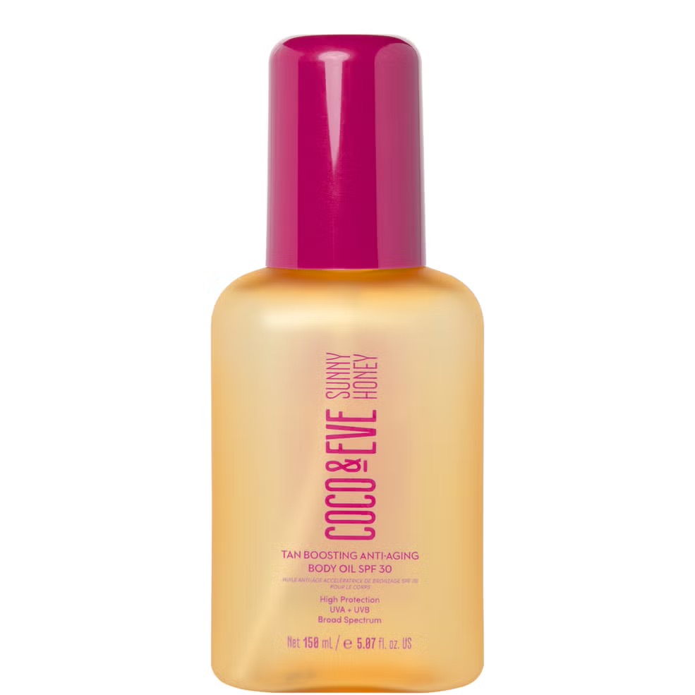 COCO & EVE Tan Boosting Anti-Ageing Body Oil SPF30