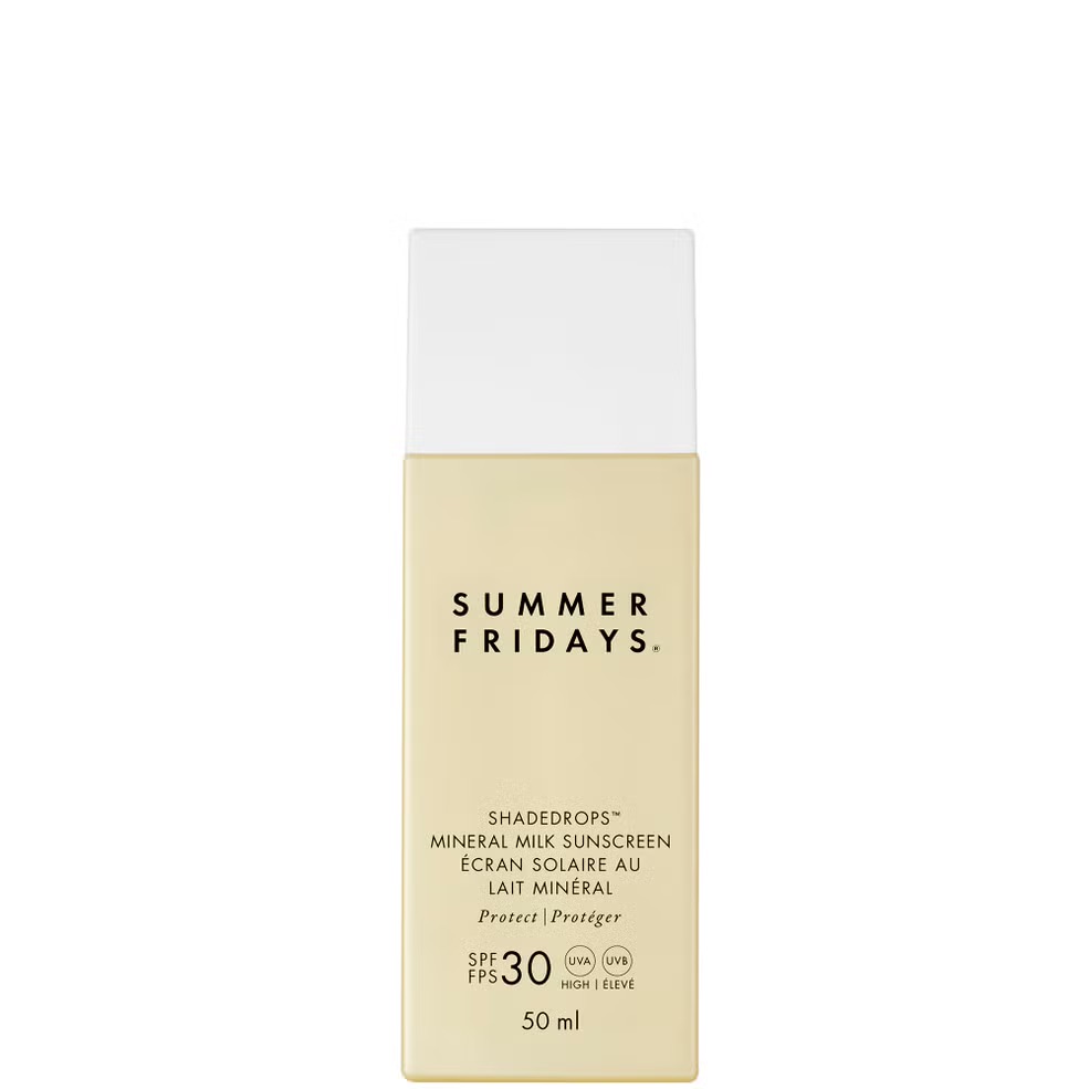 SUMMER FRIDAYS ShadeDrops Mineral Milk Sunscreen SPF 30