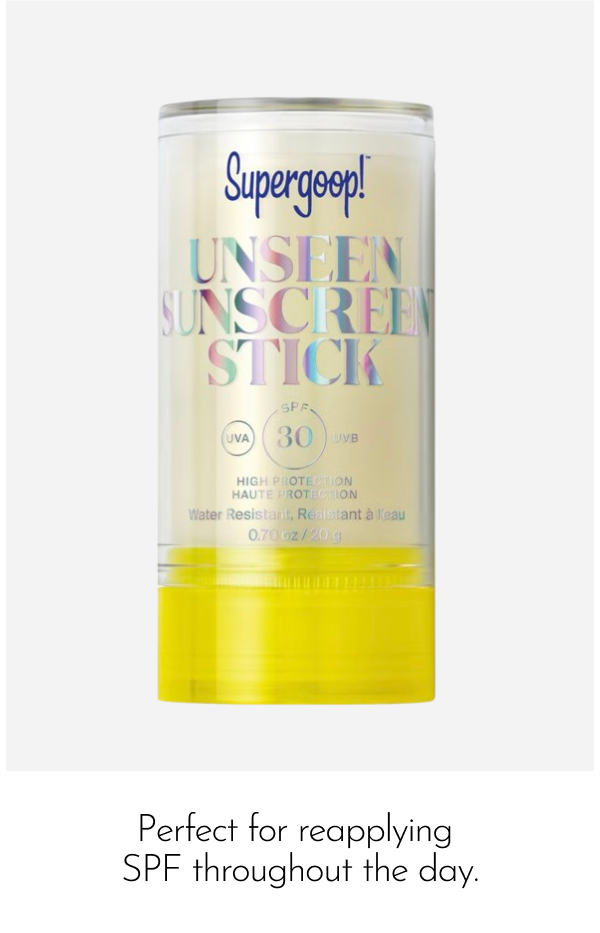 SUPERGOOP! UNSEEN SUNSCREEN STICK SPF 30